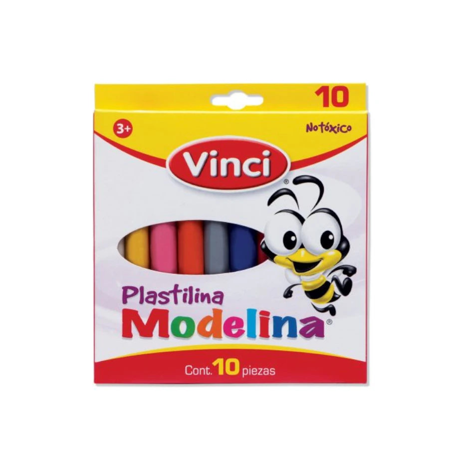 Plastilina Vinci Modelina C/10 Barritas