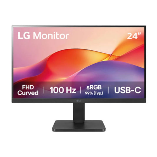 Monitor LG 24 pulgadas Curvo 24U421A  FHD 100Hz  HDMI USD TIPO C