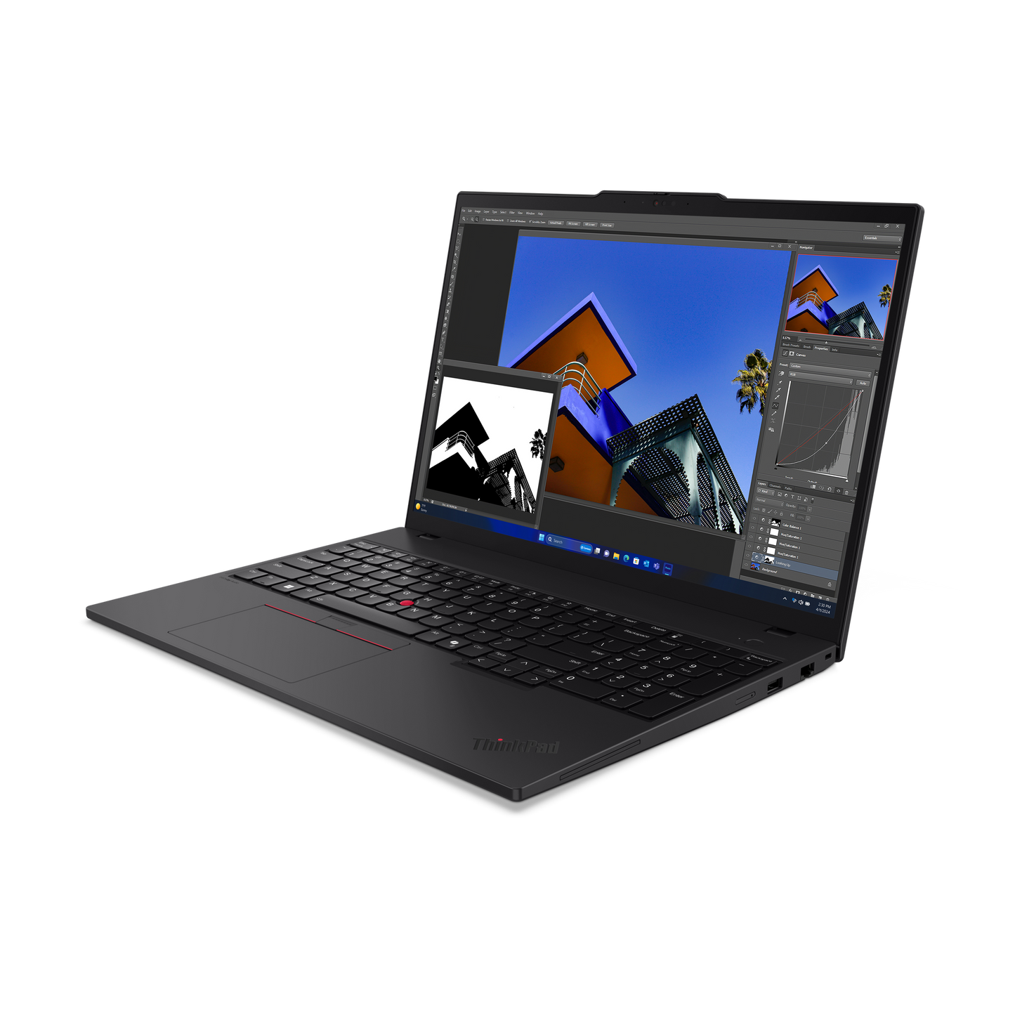Laptop Lenovo ThinkPad T16 G3 16" Intel Core Ultra 5 125U Win 11 Pro 64 16 GB 512GB SSD 3YR Premier Support Negro