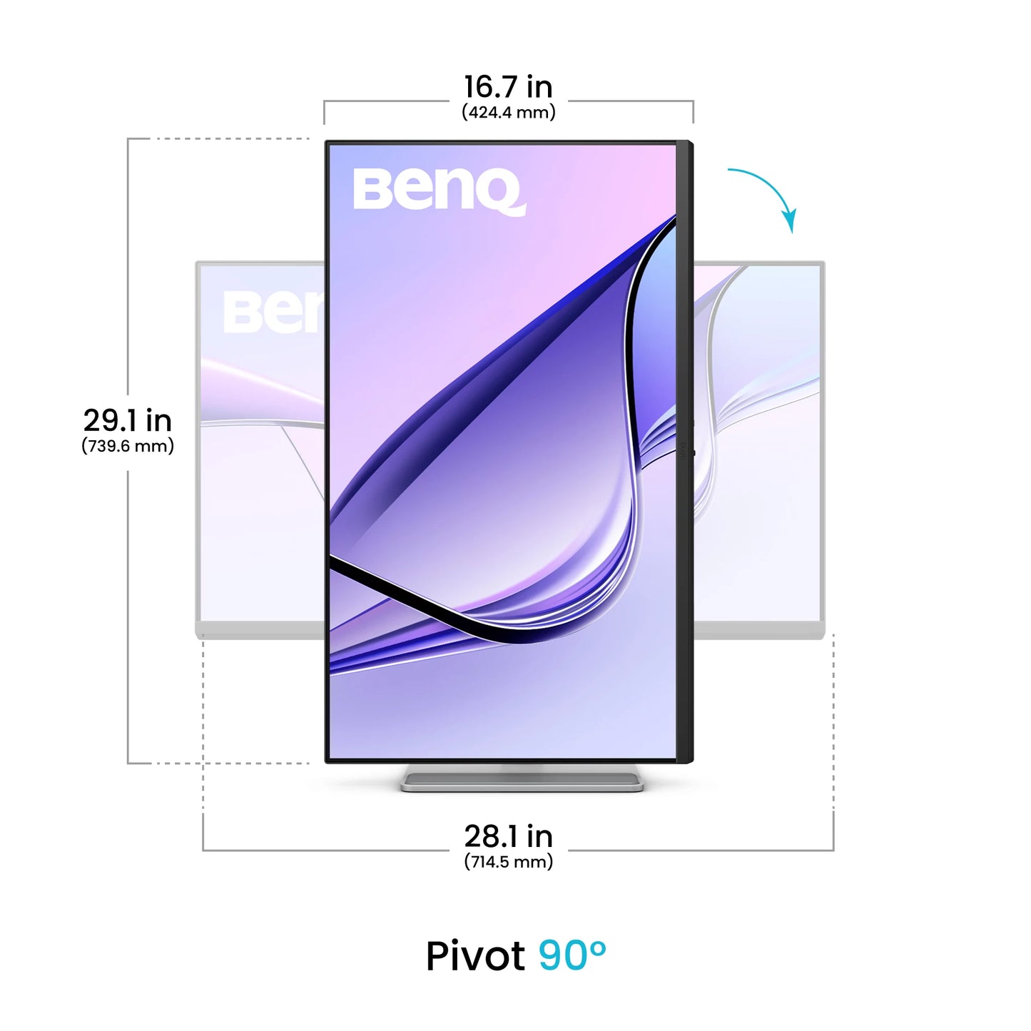 Monitor BenQ MA320UP 32" 3840x2160 IPS USB- C /DP x1/HDMI x2/USB-A x2/ Bocinas 3W x2