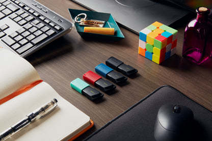 Memoria USB Kingston DataTraveler Exodia M 64GB USB 3.2 Gen1 Color Negro-Azul