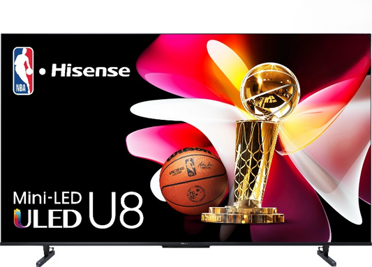Pantalla Hisense Mini LED de 65 U8 pulgadas 4K UHD Google TV