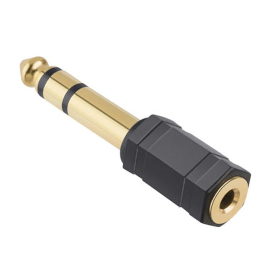 Adaptador Steren Plug 6.3 A Jack 3.5 MM Stereo
