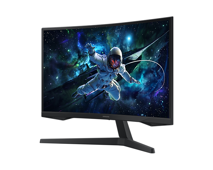 Monitor Samsung 27" Gaming Odyssey G55C QHD 2560 x 1440 165HZ VA CURVO 1000R G5