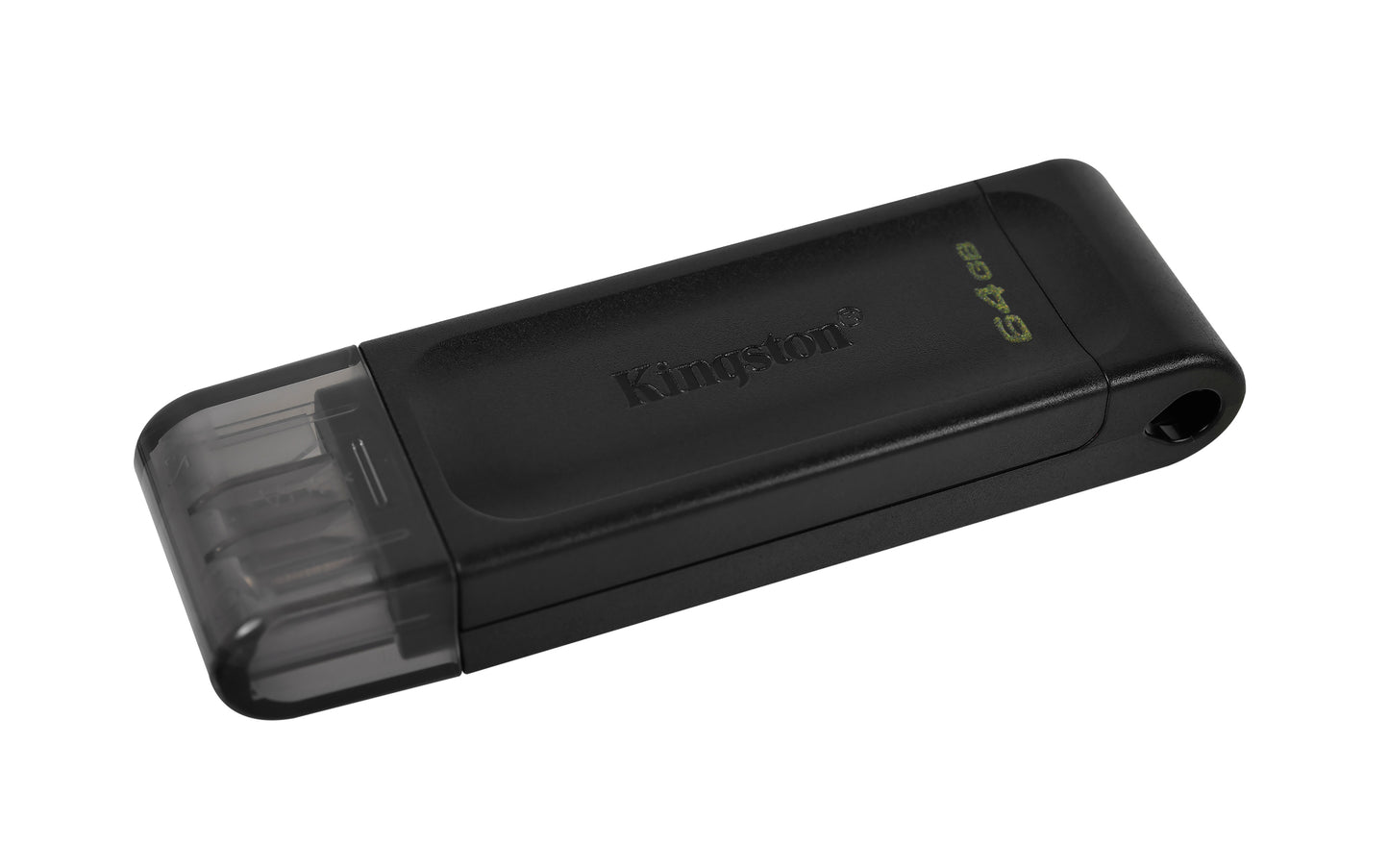 Memoria USB Kingston DataTraveler 70 64GB USB-C Color Negro