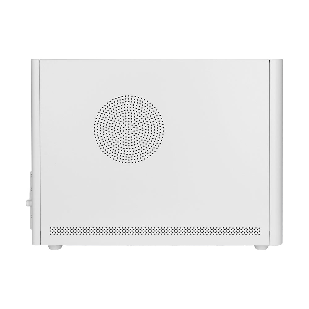 GABINETE VORAGO GAB-210 MINITORRE Micro ATX / ITX 2xUSB 2.0 1xUSB 3.0 1xTIPO C 5OOW  BLANCO