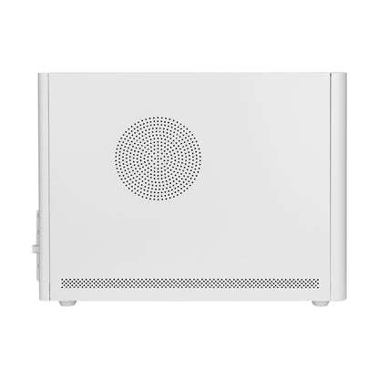 GABINETE VORAGO GAB-210 MINITORRE Micro ATX / ITX 2xUSB 2.0 1xUSB 3.0 1xTIPO C 5OOW  BLANCO