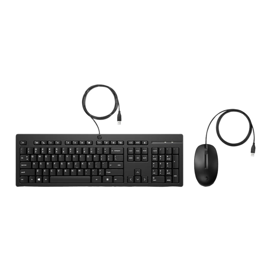 Kit De Teclado Y Mouse Hp 225 Alambrico
