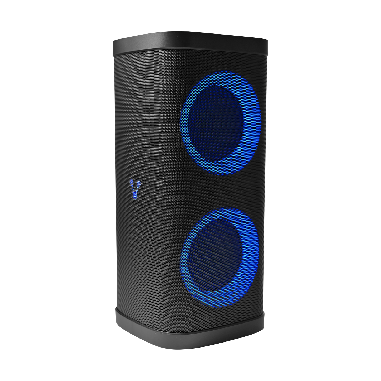 BAFLE VORAGO KSP-580 2x6.5 2x2.5 TWEEETER 40W RMS 3600mAh CIRCLE LED TWS MICROFONO USB / TF / AUX / BT