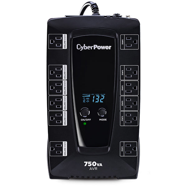 UPS CYBERPOWER 750VA/450W REGULADOR VOLTAJE (AVR)