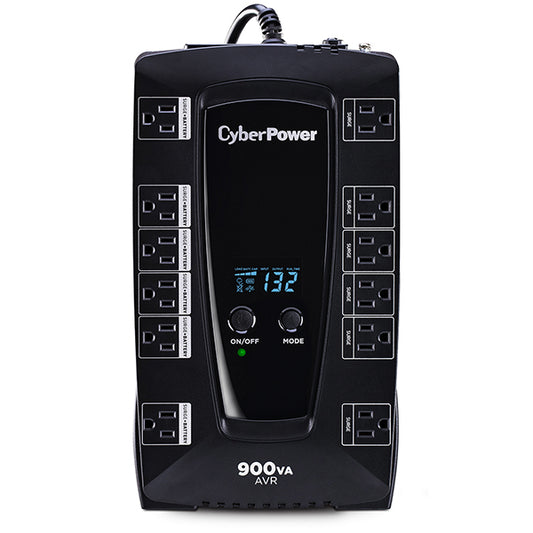 UPS CYBERPOWER 900VA / 480W CON REGULADOR AUTOMATICO DE VOLT