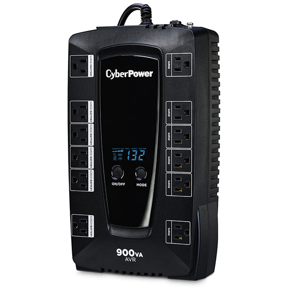 UPS CYBERPOWER 900VA / 480W CON REGULADOR AUTOMATICO DE VOLT