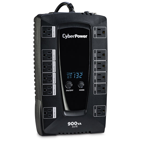 UPS CYBERPOWER 900VA / 480W CON REGULADOR AUTOMATICO DE VOLT
