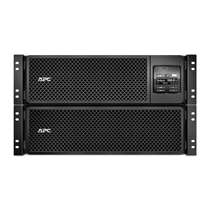 UPS APC 10 kVA/10 kW Rack 6U 208 V 4 Salidas L6-30R NEMA tarjeta de red+SmartSlot Autonomia extendida