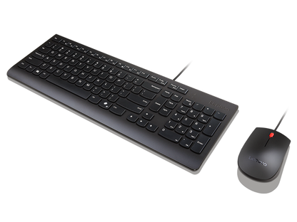 Kit de Teclado y Mouse Lenovo con Cable Lenovo Essential (LA Spanish 171)