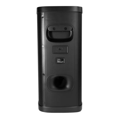 BAFLE VORAGO KSP-580 2x6.5 2x2.5 TWEEETER 40W RMS 3600mAh CIRCLE LED TWS MICROFONO USB / TF / AUX / BT