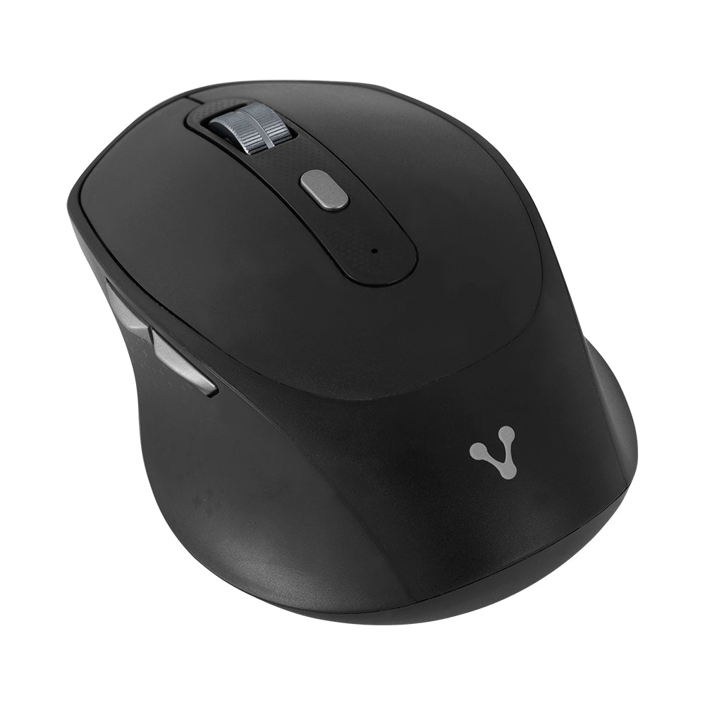 MOUSE VORAGO MO-450 INALAMBRICO Y BLUETOOTH RECARGABLE TIPO C NEGRO