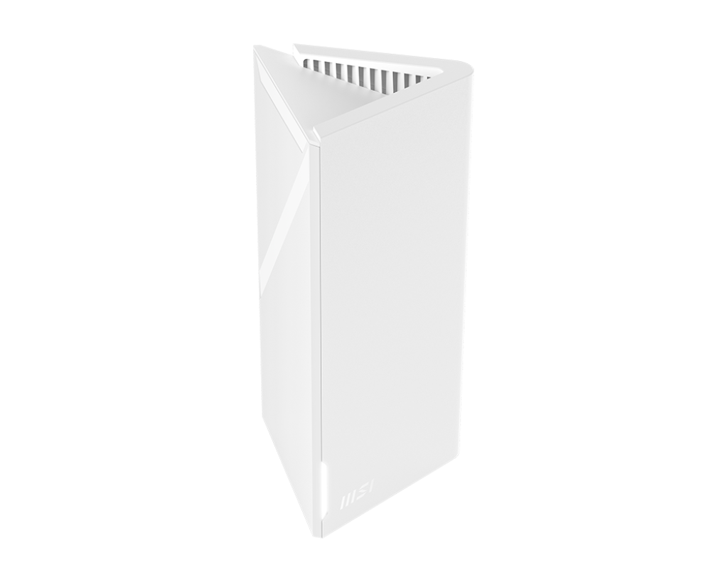 Router MSI con Sistema de Red Wi-Fi en Malla Roamii BE Lite 2882Mbit/s 3x RJ-45 2.4/5GHz 4 Antenas Internas 2 pz Blanco