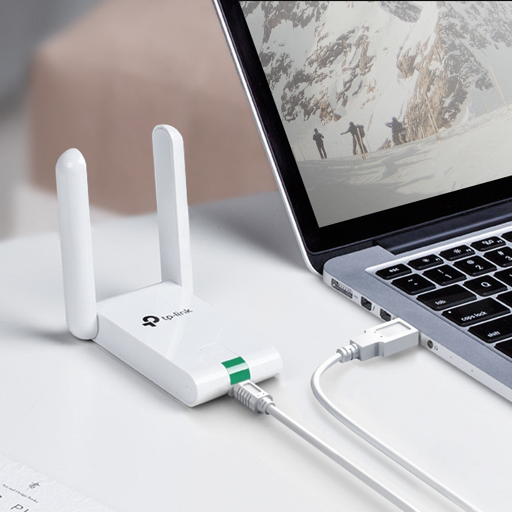 Adaptador TP-Link 300Mbps High Gain Wi-Fi USB 300 Mbps at 2 4 GHz