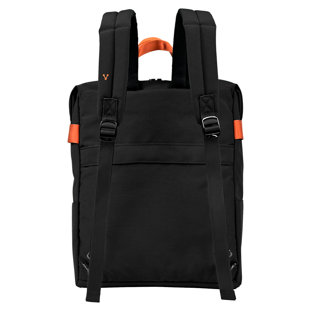 Mochila Vorago Bp-301 Vintage Doble Uso Laptop 15.6 Negra