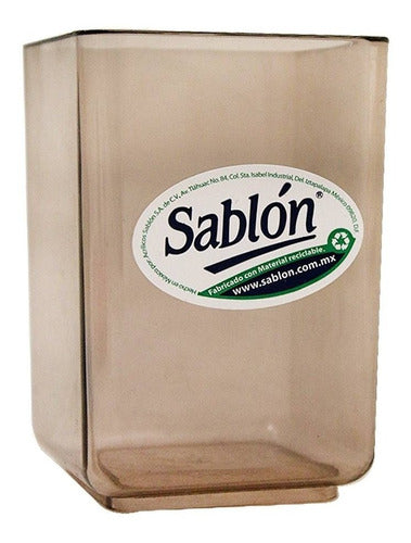 Porta Lapiz Sablon 3106HU Acrilico Humo