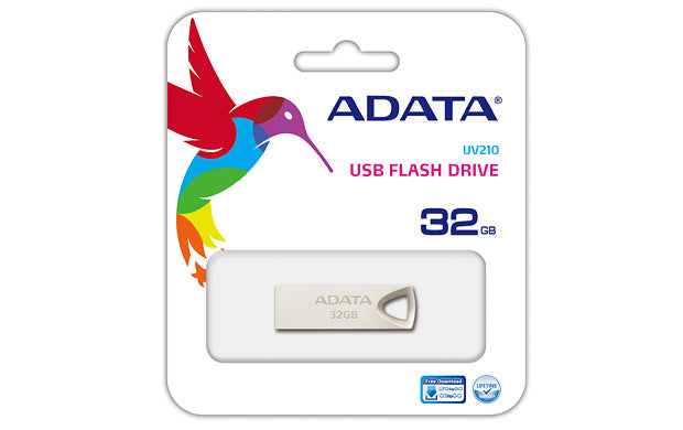 Memoria USB Adata 32 GB UV210 Metálica 2.0 Color Plata