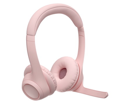 Diadema Logitech Zone Vibe 300 Inalambrica con microfono  Color Rosa