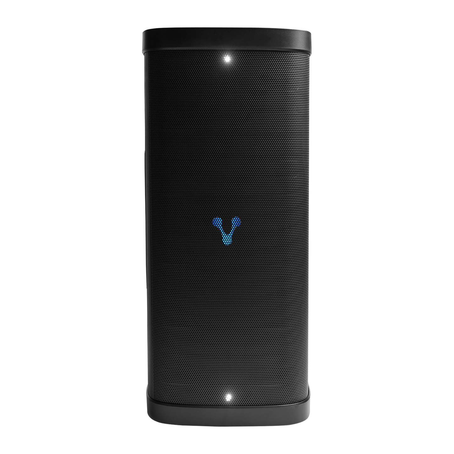 BAFLE VORAGO KSP-580 2x6.5 2x2.5 TWEEETER 40W RMS 3600mAh CIRCLE LED TWS MICROFONO USB / TF / AUX / BT