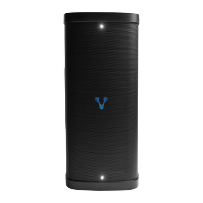 BAFLE VORAGO KSP-580 2x6.5 2x2.5 TWEEETER 40W RMS 3600mAh CIRCLE LED TWS MICROFONO USB / TF / AUX / BT
