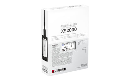Unidad de Estado Sólido SSD Kingston XS2000 Externo 2TB Lectura/Escritura 2.000MB/seg
