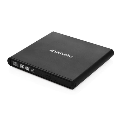 Grabadora Verbatim CD/DVD Externa SlimLine Color Negro