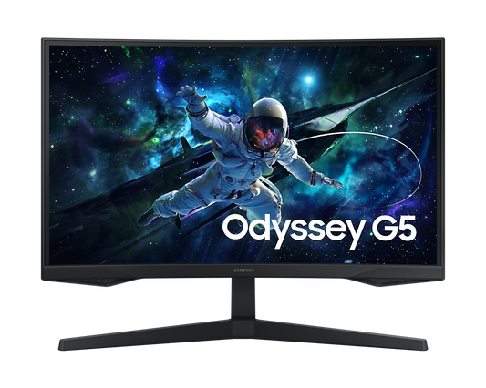 Monitor Samsung 27" Gaming Odyssey G55C QHD 2560 x 1440 165HZ VA CURVO 1000R G5