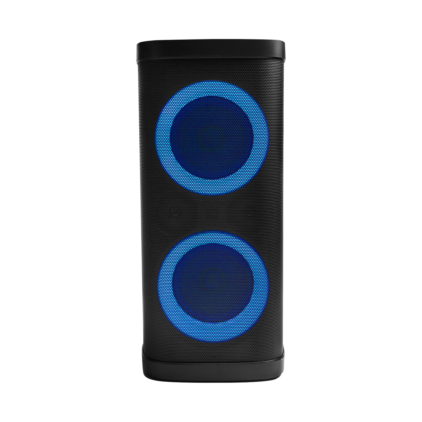 BAFLE VORAGO KSP-580 2x6.5 2x2.5 TWEEETER 40W RMS 3600mAh CIRCLE LED TWS MICROFONO USB / TF / AUX / BT