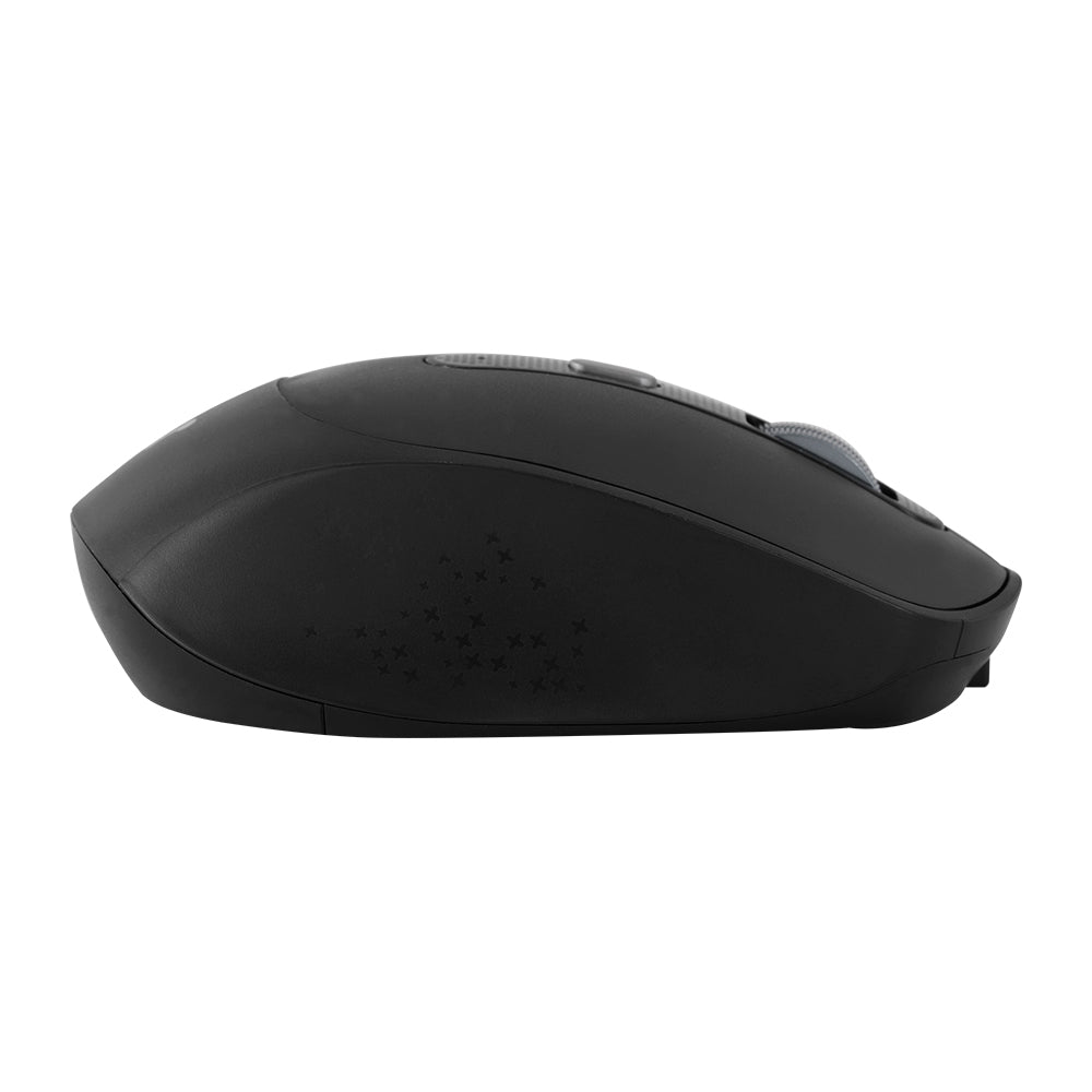 MOUSE VORAGO MO-450 INALAMBRICO Y BLUETOOTH RECARGABLE TIPO C NEGRO