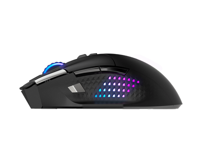 Mouse Inalámbrico Gamer MSI Versa Pro Wireless 26000 dpi RF Wireless/Bluetooth/USB-C Negro