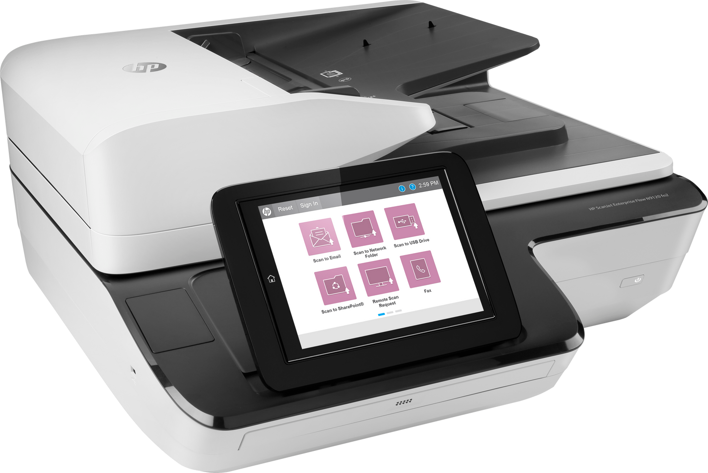 Escáner HP ScanJet Enterprise Flow N9120 fn2 Resolución 600 ppi