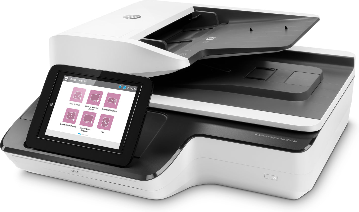 Escáner HP ScanJet Enterprise Flow N9120 fn2 Resolución 600 ppi
