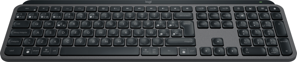 Teclado Logitech MX Keys S Color Grafito