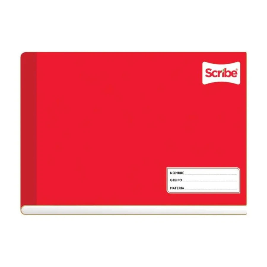 Cuaderno Scribe Cosido Italiano Blanco Serie III 100 Hojas