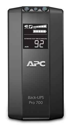 UPS APC Pro 700VA/420W 120V Batería Repuesto Ahorro de Energía 6 Contactos Color Negro