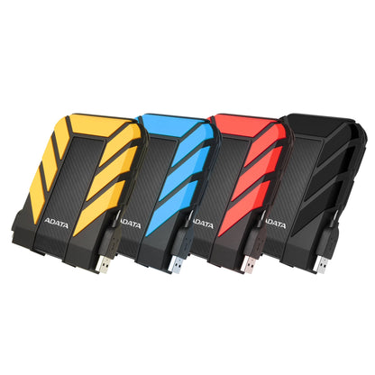 Disco Duro Externo Adata 5TB HD710 Pro 2.5" USB-A 3.2 Negro Resistente a Prueba de Agua Polvo y Golpes