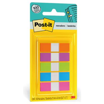 Post-it Bandierine 683XL1 - 320 Adesivi Colorati Per Segnalibri E Organizzazione