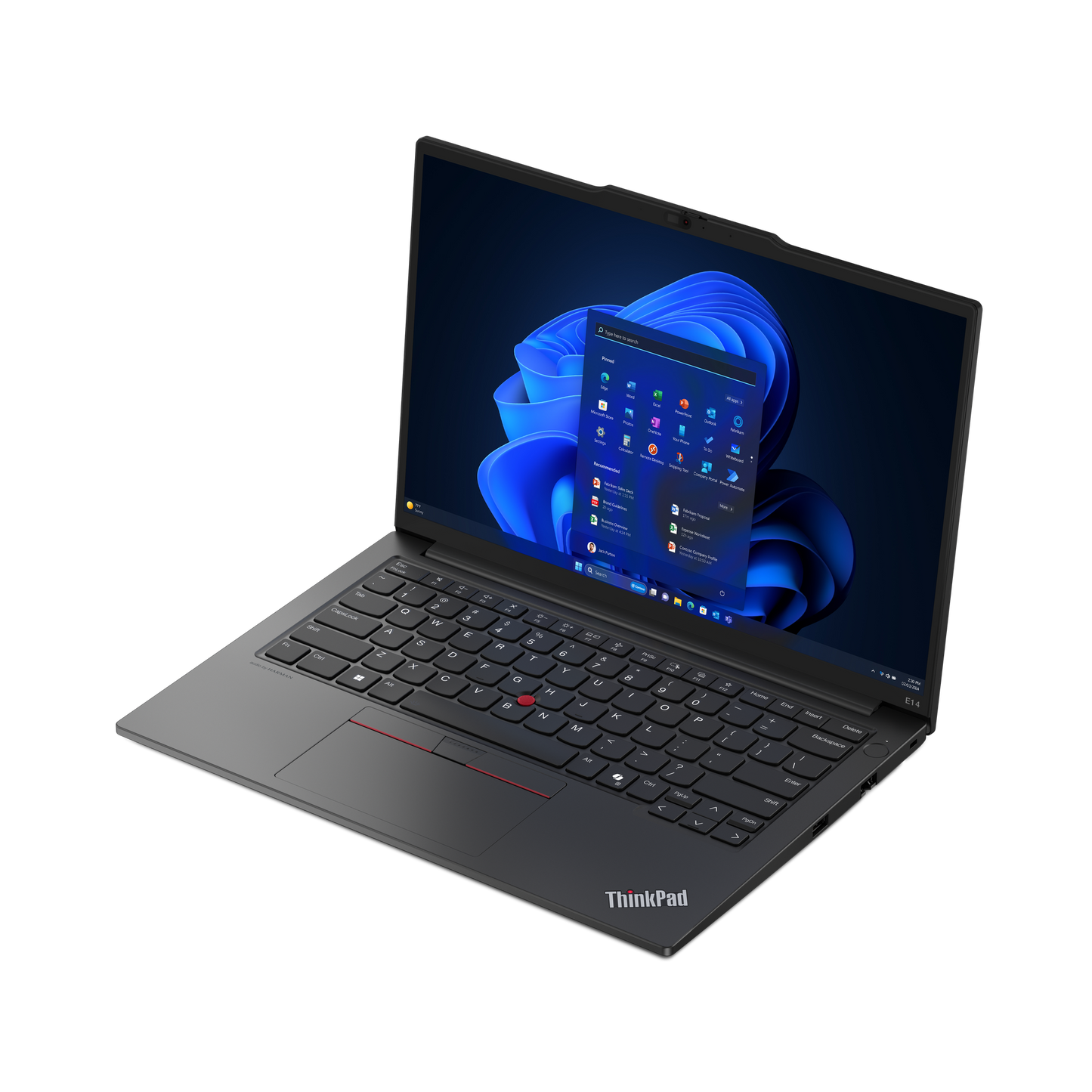 Laptop Lenovo ThinkPad E14 G6 14" Intel Core Ultra 7 155H 512GB SSD Ram 16 GB Windows 11 Pro 3YR Onsite Negro