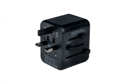 Adaptador Verbatim Universal de viaje 12W UTA-01 - USB-A (49543)