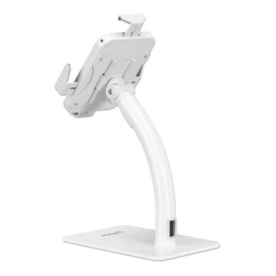 Soporte de Suelo Manhattan Antirrobo para Tablet/iPad 7.9" a 11" Color Blanco