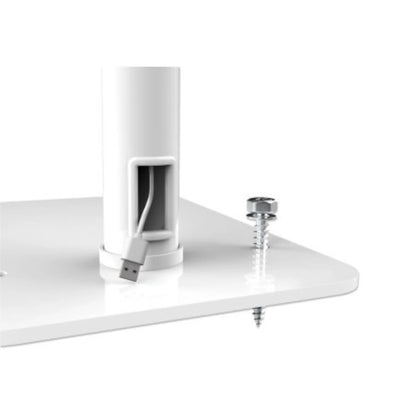 Soporte de Suelo Manhattan Antirrobo para Tablet/iPad 7.9" a 11" Color Blanco