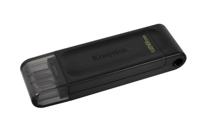 Memoria USB Kingston DataTraveler 70 128GB USB-C Color Negro