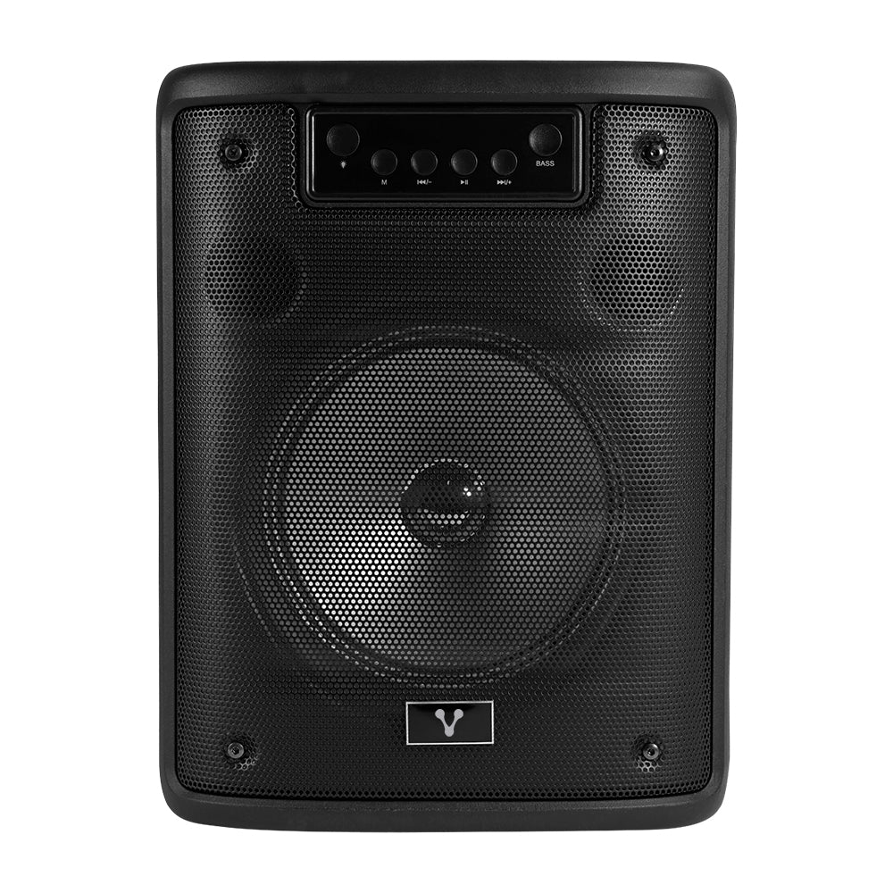 BAFLE VORAGO KSP-303 NEGRO 4" 10WATTS RMS / RECARGABLE / TWS BT 4HRS CARGA USB TIPO C