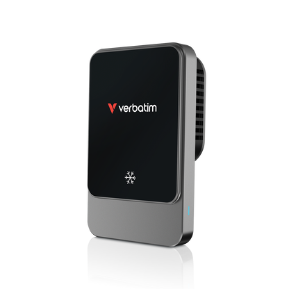 Cargador Inalambrico Verbatim Magnetico tipo C con ventilador de enfriamiento e iluminación RGB