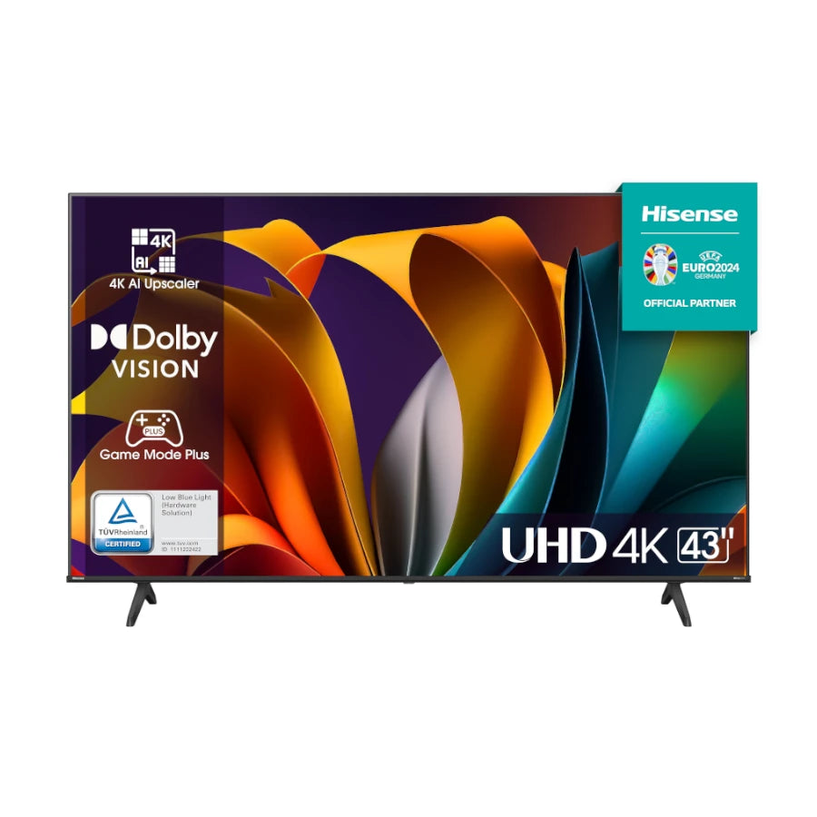 Televisor Hisense A6NV 43 4K Smart VIDAA U7 WiFi/HDMI/USB 3840 2160 RGB